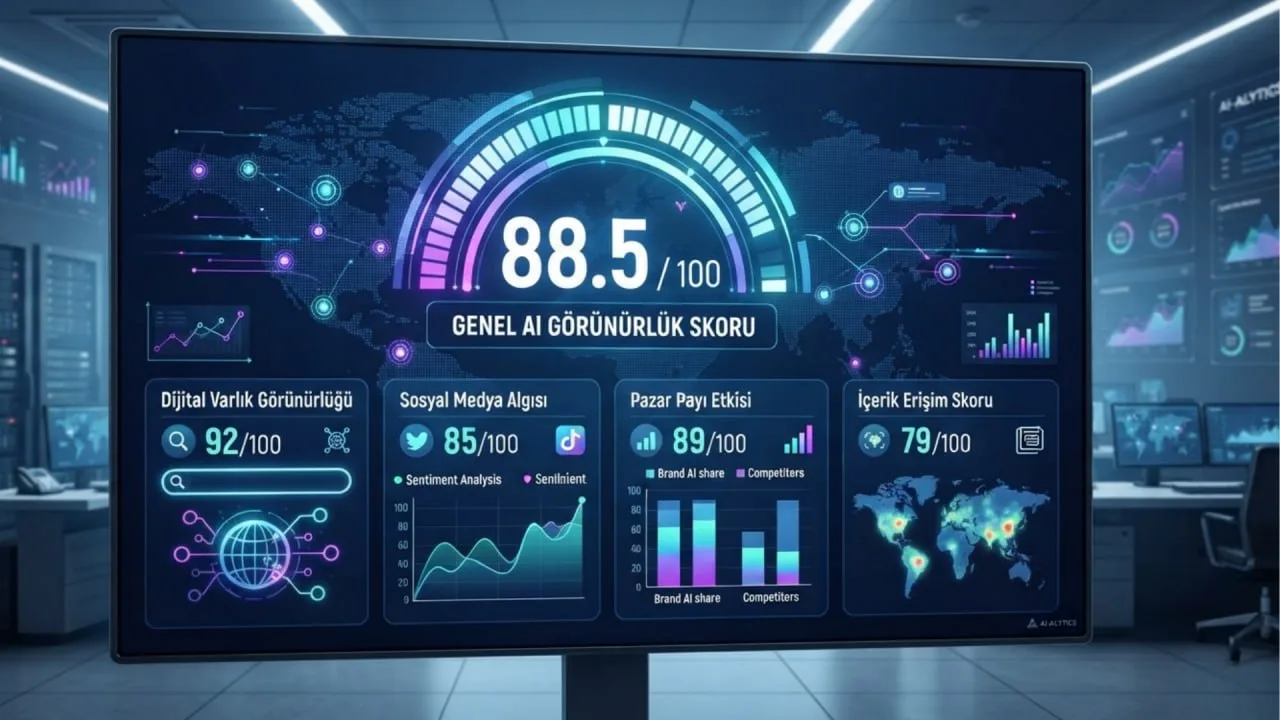 AI Görünürlük Skoru Nedir? 2025'te Sıralamada Zirveye Çıkın